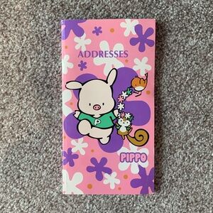 Sanrio Pippo address, book brand new never been used.